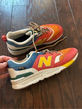 New Balance 997H Vintage Orange Cordura Colorful Sneakers Unisex, Size M6/W 7.5